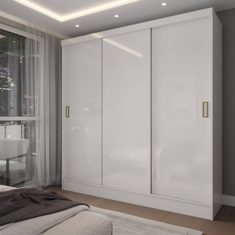 Guarda-roupa Solteiro Triunfo 3 Portas 2 Gavetas Flex - Panorama Móveis