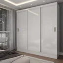 Ver imagem 1 de Guarda-roupa Solteiro Triunfo 3 Portas 2 Gavetas Flex - Panorama Móveis