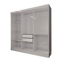 Ver imagem 7 de Guarda-roupa Solteiro Triunfo 3 Portas 2 Gavetas Flex - Panorama Móveis