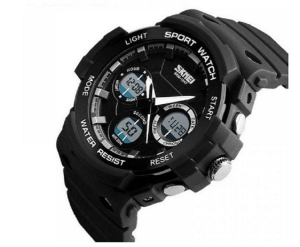 Relógio Masculino Skmei Anadigi 1247 Preto - 3