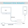 Adaptador de Lightning Av Digital Iphone Ipad Ipod na Tv Hdmi 1080p Hd - Branco - 4