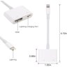 Adaptador de Lightning Av Digital Iphone Ipad Ipod na Tv Hdmi 1080p Hd - Branco - 1