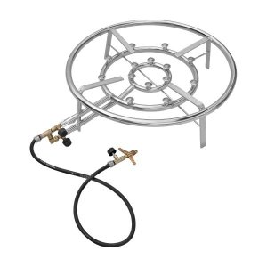 Fogareiro para Tacho 51cm Zincado Alta Pressão Papaléguas 035