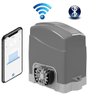 Kit Motor Portão Deslizante Inteligente Wifi Izzy 500kg AGL + 02 Controles + 03 Metros de - 2