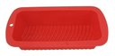 Ver imagem 3 de 2 Formas De Pão Bolo Retangular Em Silicone 26,5x13x6,5 Cm - Vermelho