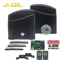 Kit Motor Portão Deslizante Trino Modelo 500 Speed AGL 3,00 M + 02 controles 220V - 1