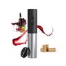 Saca Rolhas Automático Elétrico Inox Abridor Vinho Prático - 5