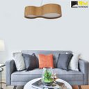 Ver imagem 5 de Pendente Lustre Violão Madeira 85cm Freijó Bivolt