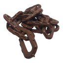 Ver imagem 7 de 40 Mt Corrente Plástica Isolamento Calha Chuva Elo G Marrom