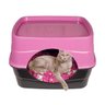 Acessórios Gatos Cama Fonte Bivolt Arranhador Banheiro Rosa - 6