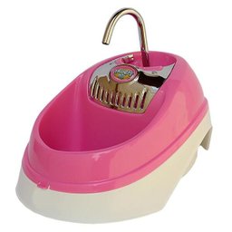 Acessórios Gatos Cama Fonte Bivolt Arranhador Banheiro Rosa - 3