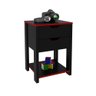 Gaveteiro Gamer Multimóveis CR25058 Preto/Vermelho - 2