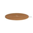 Ver imagem 3 de Tampo de Mesa Redondo 90cm Cor Canela em MDP para Mesa de Jantar - Kappesberg
