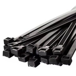 Abraçadeira de Nylon Preto 50 Uni Cinta Plastica Enforca Gato 370mm x 7mm - 3