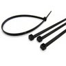 Abraçadeira de Nylon Preto 50 Uni Cinta Plastica Enforca Gato 370mm x 7mm - 1