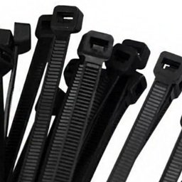 Abraçadeira de Nylon Preto 50 Uni Cinta Plastica Enforca Gato 370mm x 7mm - 7
