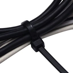 Abraçadeira de Nylon Preto 50 Uni Cinta Plastica Enforca Gato 370mm x 7mm - 5