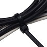 Abraçadeira de Nylon Preto 50 Uni Cinta Plastica Enforca Gato 370mm x 7mm - 5