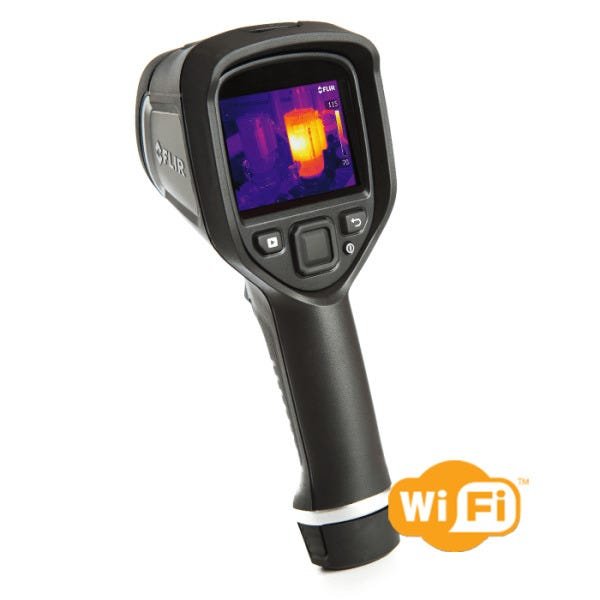 Câmera Termográfica Portátil 240 × 180 (43.200 Pixels) C/Msx e Wi-Fi Flir E6-xt - 2