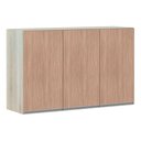 Ver imagem 1 de Armário Para Cozinha 120cm 3 Portas Lis Legno Crema C/Cuma
