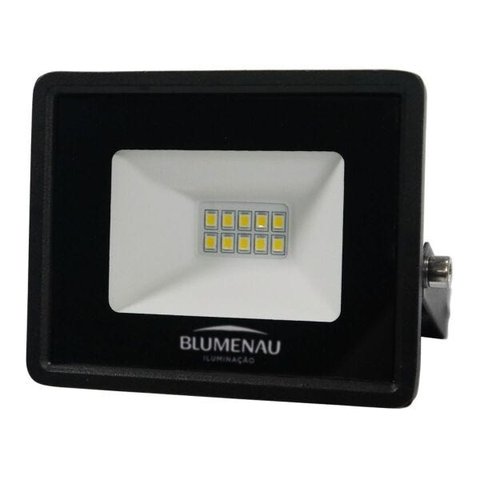 Refletor LED 10W Bivolt 6500K Branco Frio IP65 Blumenau