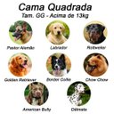 Ver imagem 6 de Cama Quadrada para Cachorro ou Gato Luppet Azul Petróleo Gg