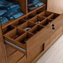 Ver imagem 6 de Guarda Roupa Casal com Espelho 2 Portas de Correr Mdf Luminum Belmax:freijó