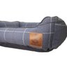 Cama Para Cachorro Mabuu Pet Azul Com Linhas Tam G - 2