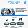 Cama Para Cachorro Mabuu Pet Azul Com Linhas Tam G - 5