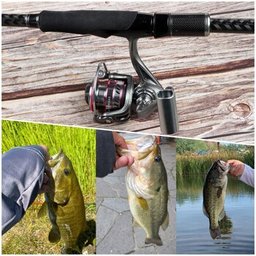 Molinete Pesca Series 1000 Metal Spool Spinning Wheel - 8