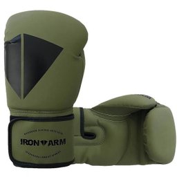 Luva De Boxe Iron Arm Premium Jungle 16 Oz Verde Militar - 4