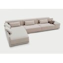 Ver imagem 2 de Sofá de Canto 336cm X 196cm com 5 Lugares e Revestimento em Sarja Nov006