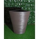 Ver imagem 2 de Vaso Planta 65x50 Canto Parede Polietileno BGPLASTICOS V23 BEGE CASTANHA 012