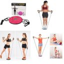 Ver imagem 1 de Disco de equilibrio academia em casa com elastico exercicio de pilates yoga fisioterapia prancha