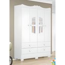 Ver imagem 2 de Roupeiro Infantil Cristal New 4 Portas e 4 Gavetas Tuboarte (2022)