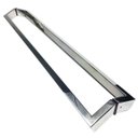 Ver imagem 2 de Puxador Portas Duplo Aço Inox Polido Style 2 M para Portas: Pivotantes/Madeira/Vidro Temperado/