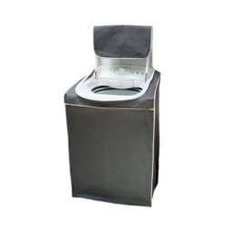 Capa De Maquina De Lavar Com Zíper Electrolux 8kg(antiga) 12kg 15kg 15,2kg Ge 13kg 15kg - Cinza - 2