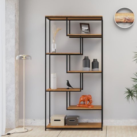 Estante Brooklyn Alta 07 Prateleiras 182x90x30cm