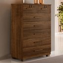 Ver imagem 1 de Cômoda Realce 7 Gavetas Imbuia - Panorama Móveis
