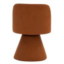 Ver imagem 4 de Kit 02 Cadeiras de Jantar Giratória Liz Linho Terracota - Nexta Casa