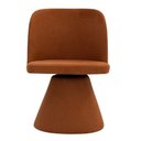 Ver imagem 6 de Kit 02 Cadeiras de Jantar Giratória Liz Linho Terracota - Nexta Casa