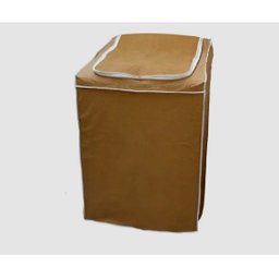 Capa De Maquina De Lavar Consul 7,5kg Com Zíper - bege - 1