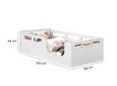 Ver imagem 3 de Cama de Criança Design Montessoriana Solteiro Branca