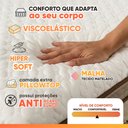 Ver imagem 3 de Cama Box Colchão Queen Gazin Ferrari Premium Molas Ensacadas e Pillow Top 158x198x71cm
