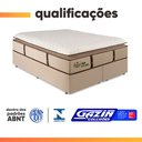 Ver mais imagens de Cama Box Colchão Queen Gazin Ferrari Premium Molas Ensacadas e Pillow Top 158x198x71cm