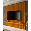 Ver mais imagens de Painel Ripado Madeira para TV até 75 Polegadas Serena 185