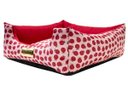 Ver imagem 3 de Cama Para Cachorro Ou Gato Luppet Vermelho Joaninha GG