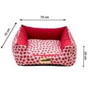 Ver imagem 4 de Cama Para Cachorro Ou Gato Luppet Vermelho Joaninha GG