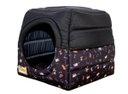 Ver imagem 3 de Cama Iglu e Toca para Cachorro Luppet Luxo Preto Cachorro M