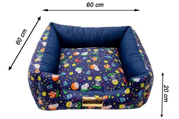 Cama Para Cachorro Ou Gato Luppet Luxo Pequeno Príncipe G - 3